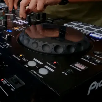 Destination Wedding DJ mixer in Portugal